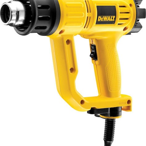 Dewalt D26411 Πιστόλι Θερμού Αέρα 1800W με Ρύθμιση Θερμοκρασίας εως και 600°C