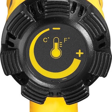 Dewalt D26411 Πιστόλι Θερμού Αέρα 1800W με Ρύθμιση Θερμοκρασίας εως και 600°C
