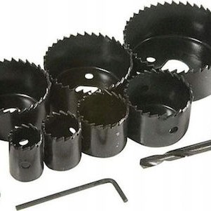 Bosch Σετ Ποτηροπρίονα με Διάμετρο από 22mm έως 68mm για Ξύλο 570gr