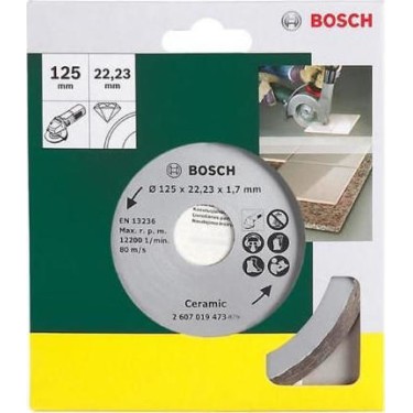 Bosch Δίσκος Κοπής Δομικών Υλικών 125mm 2607019473