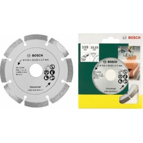 Bosch Δίσκος Κοπής Δομικών Υλικών 115mm 2607019474