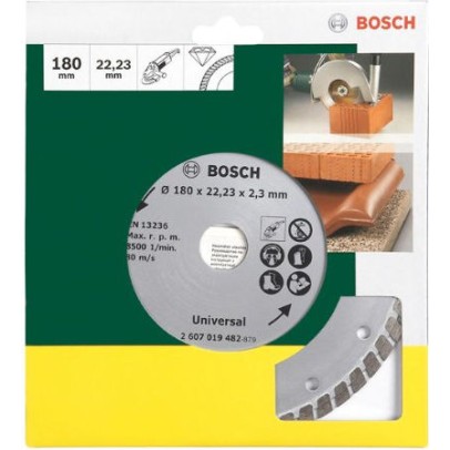 Bosch Δίσκος Κοπής Δομικών Υλικών 180mm 2607019482