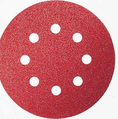 Bosch Φύλλο Λείανσης Έκκεντρου Τριβείου K80 με Τρύπες 125x125mm Σετ 25τμχ