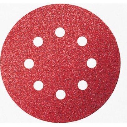 Bosch Φύλλο Λείανσης Έκκεντρου Τριβείου K80 με Τρύπες 125x125mm Σετ 25τμχ