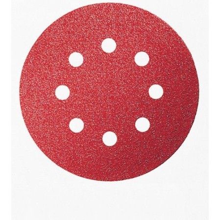 Bosch Φύλλο Λείανσης Έκκεντρου Τριβείου K120 με Τρύπες 125x125mm Σετ 25τμχ