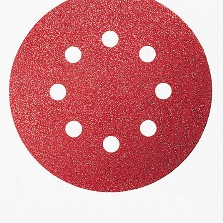 Bosch Φύλλο Λείανσης Έκκεντρου Τριβείου K120 με Τρύπες 125x125mm Σετ 25τμχ