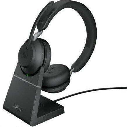Jabra Evolve2 65 VOIP Headset Link380a MS Stereo Black (26599-999-989)