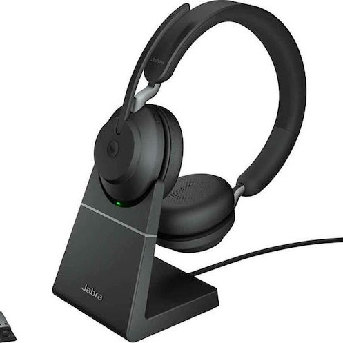 Jabra Evolve2 65 VOIP Headset Link380a MS Stereo Black (26599-999-989)