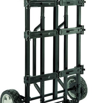 Dewalt Καρότσι Μεταφοράς Πτυσσόμενο για Φορτίο Βάρους έως 150kg σε Μαύρο Χρώμα