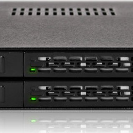 Icy Dock MB992SK-B ToughArmor Full Metal 2x 2.5Inch Hot-Swap SATA/SAS HDD/SSD Mobile Rack Backplane Cage for External 3.5Inch Drive Bay Μαύρο