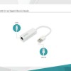 Digitus DN-3023 USB Αντάπτορας Δικτύου για Ενσύρματη σύνδεση Gigabit Ethernet