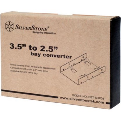 Silverstone Installation Bracket 3.5'' - 2x 2.5''