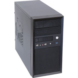 Chieftec CT-01B-OP Mini Tower Κουτί Υπολογιστή Μαύρο