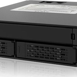 Icy Dock ToughArmor 2x 2.5Inch SATA/SAS HDD/SSD And Slim Optical Disk Drive Mobile Rack Μαύρο (MB994IPO-3SB)