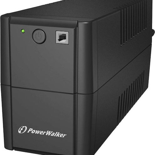 Powerwalker VI 650 SH Schuko UPS Line-Interactive 650VA 360W με 2 Schuko Πρίζες