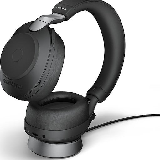 Jabra Evolve2 85 VOIP Headset USB-C UC Stereo with Charging Stand (28599-989-889)