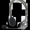 Logitech H110 On Ear Multimedia Ακουστικά με μικροφωνο και σύνδεση 3.5mm Jack σε Γκρι χρώμα
