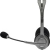 Logitech H110 On Ear Multimedia Ακουστικά με μικροφωνο και σύνδεση 3.5mm Jack σε Γκρι χρώμα