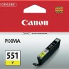 Canon CLI-551 Γνήσιο Μελάνι Εκτυπωτή InkJet Κίτρινο (6511B001)