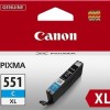 Canon CLI-551XL Γνήσιο Μελάνι Εκτυπωτή InkJet Κυανό (6444B001)
