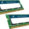Corsair Mac Memory DDR3 16GB RAM με 2x8GB Modules και Ταχύτητα 1600 για Laptop