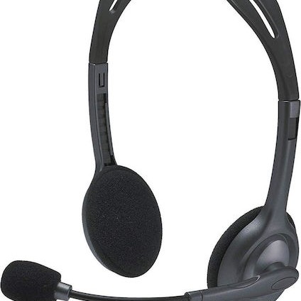 Logitech H111 On Ear Multimedia Ακουστικά με μικροφωνο και σύνδεση 3.5mm Jack