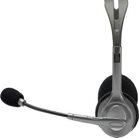 Logitech H111 On Ear Multimedia Ακουστικά με μικροφωνο και σύνδεση 3.5mm Jack