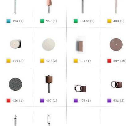 Dremel 687 Σετ Εξαρτημάτων Πολυεργαλείων 52τμχ 26150687JA