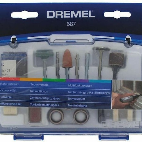 Dremel 687 Σετ Εξαρτημάτων Πολυεργαλείων 52τμχ 26150687JA