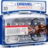 Dremel Σετ Εξαρτημάτων Κοπής Ez Speedclic SC690 Δίσκος Κοπής Μετάλλου 38mm 10τμχ