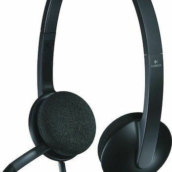 Logitech H340 On Ear Multimedia Ακουστικά με μικροφωνο και σύνδεση USB