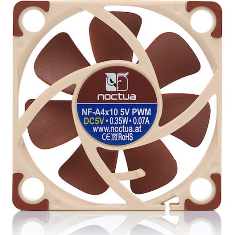 Noctua NF-A4X10 FLX Case Fan 40mm με Σύνδεση 3-Pin Καφέ