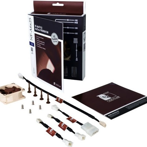 Noctua NF-A6x25 FLX Case Fan 60mm με Σύνδεση 4-Pin Molex / 3-Pin Καφέ
