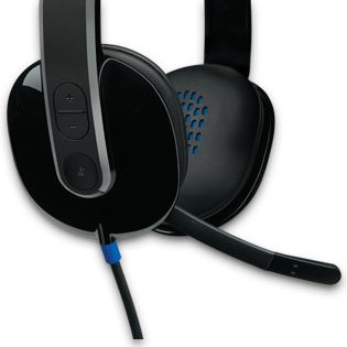 Logitech H540 On Ear Multimedia Ακουστικά με μικροφωνο και σύνδεση USB