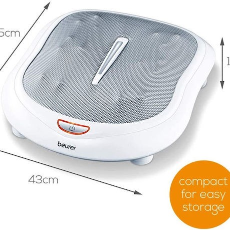 Beurer FM 60 Συσκευή Μασάζ Shiatsu για τα Πόδια με Υπέρυθρη Θερμότητα Λευκή 64931