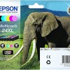 Epson 24XL Γνήσιο Πακέτο 6 Μελανιών Εκτυπωτή InkJet Ανοιχτό Κυανό / Ανοιχτό Ματζέντα / Κίτρινο / Κυανό / Ματζέντα / Μαύρο (C13T24384011 C13T24384010)