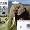 Epson 24XL Γνήσιο Πακέτο 6 Μελανιών Εκτυπωτή InkJet Ανοιχτό Κυανό / Ανοιχτό Ματζέντα / Κίτρινο / Κυανό / Ματζέντα / Μαύρο (C13T24384011 C13T24384010)