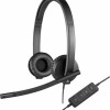 Logitech H570e Stereo On Ear Multimedia Ακουστικά με μικροφωνο και σύνδεση USB