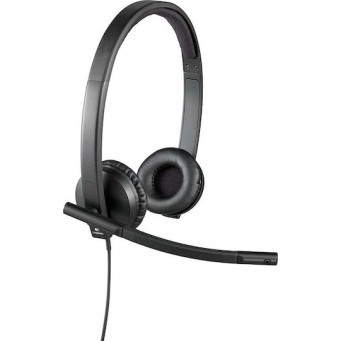 Logitech H570e Stereo On Ear Multimedia Ακουστικά με μικροφωνο και σύνδεση USB