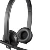 Logitech H570e Stereo On Ear Multimedia Ακουστικά με μικροφωνο και σύνδεση USB