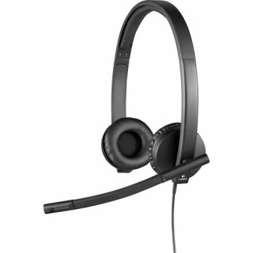 Logitech H570e Stereo On Ear Multimedia Ακουστικά με μικροφωνο και σύνδεση USB