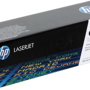 HP 131A Γνήσιο Toner Laser Εκτυπωτή Μαύρο 1600 Σελίδων (CF210A)