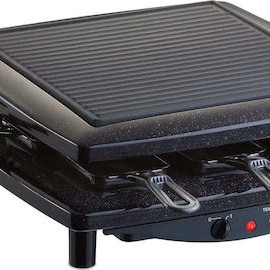 Steba RC 2.1 Επιτραπέζια Ηλεκτρική Ψησταριά Raclette Αυλακωτής Πλάκας 1450W με Ρυθμιζόμενο Θερμοστάστη 26x26εκ.