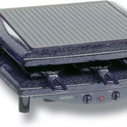 Steba RC 2.1 Επιτραπέζια Ηλεκτρική Ψησταριά Raclette Αυλακωτής Πλάκας 1450W με Ρυθμιζόμενο Θερμοστάστη 26x26εκ.