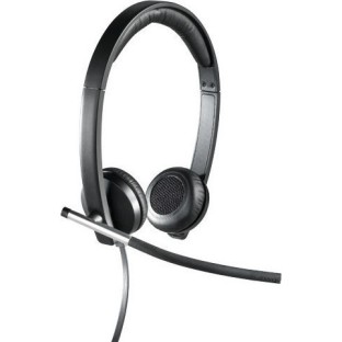 Logitech H650e On Ear Multimedia Ακουστικά με μικροφωνο και σύνδεση USB