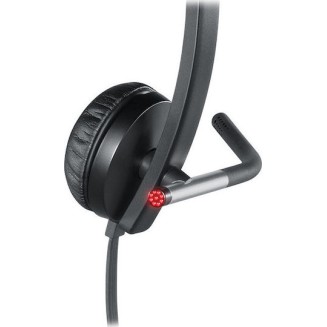 Logitech H650e On Ear Multimedia Ακουστικά με μικροφωνο και σύνδεση USB