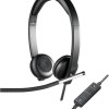 Logitech H650e On Ear Multimedia Ακουστικά με μικροφωνο και σύνδεση USB