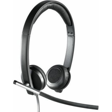 Logitech H650e On Ear Multimedia Ακουστικά με μικροφωνο και σύνδεση USB