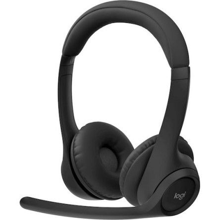 Logitech Zone 305 Business Ασύρματα On Ear Multimedia Ακουστικά με μικρόφωνο και σύνδεση Bluetooth / USB-A / USB-C