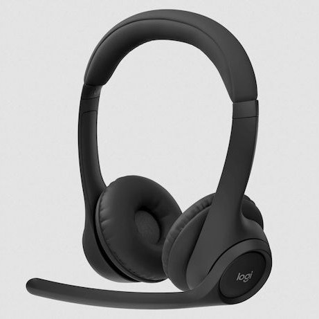 Logitech Zone 305 Business Ασύρματα On Ear Multimedia Ακουστικά με μικρόφωνο και σύνδεση Bluetooth / USB-A / USB-C